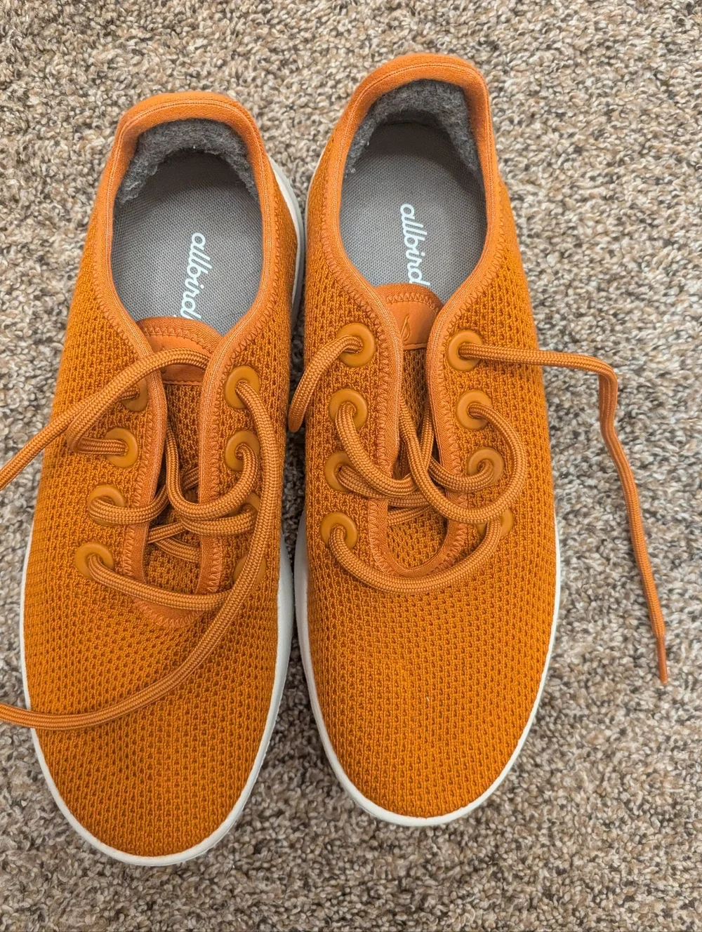 Allbirds Orange Sneakers - Picture 2 of 5